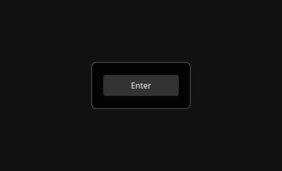 The original front page of mrsterling.quest: a single Enter button on black